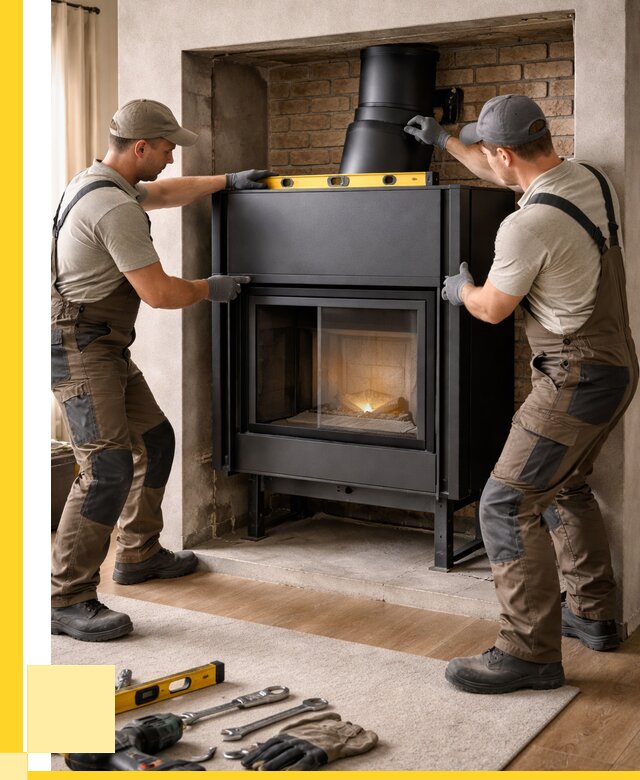 Установка каминных топок в Рязани под ключ от 18482 р. | ЭриданРзн