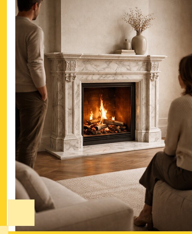 Мраморные камины под ключ в Рязани от 256700 р. | ЭриданРзн