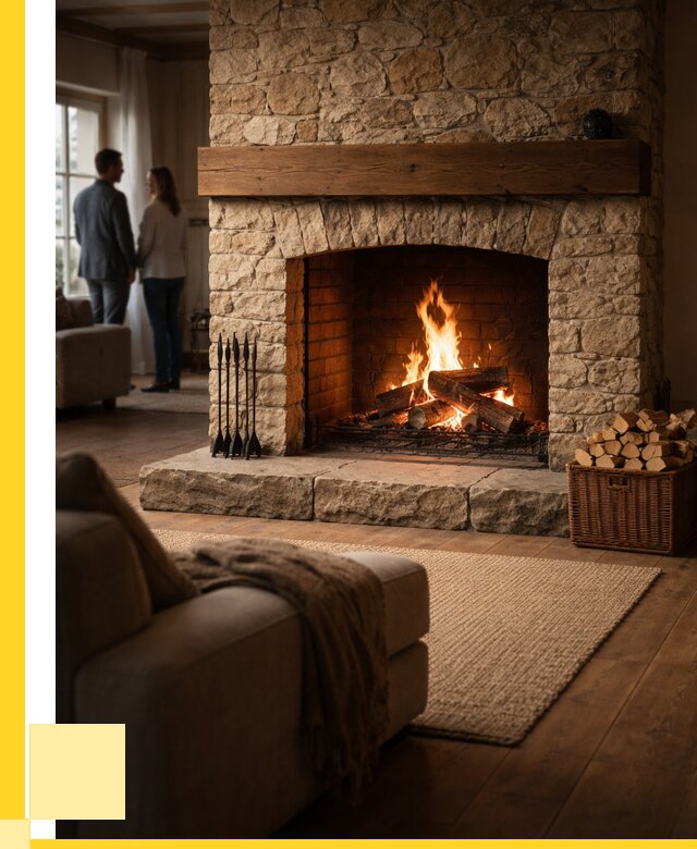 Открытые камины под ключ в Рязани от 154020 р. ЭриданРзн