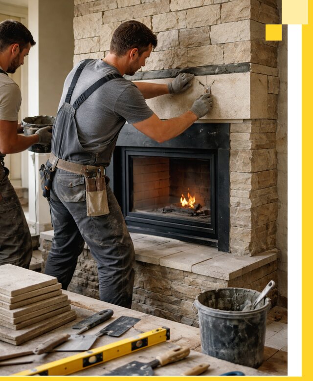 Проектирование и установка открытых каминов в Рязани