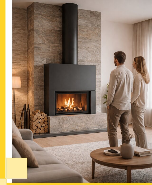 Закрытые камины под ключ в Рязани от 123216 р., ЭриданРзн