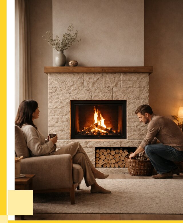 Камины для дома в Рязани под ключ от 154020 р. | ЭриданРзн