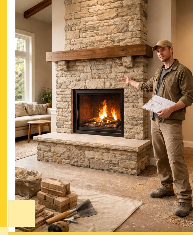 Камины под ключ в Рязани от 184824 р. | ЭриданРзн — установка