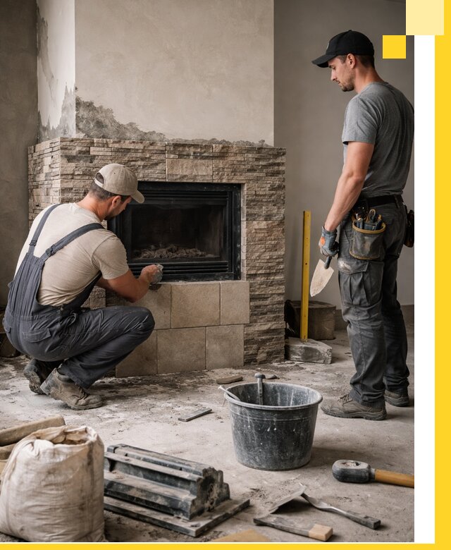 Камины под ключ в Рязани: проект, изготовление и монтаж