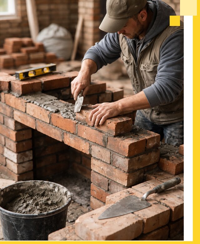 Кладка каминов под ключ в Рязани профессиональная отделка и монтаж