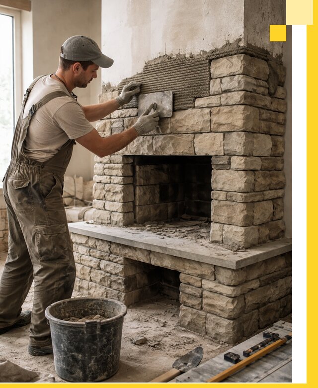 Строительство каминов под ключ в Рязани от проектирования до монтажа