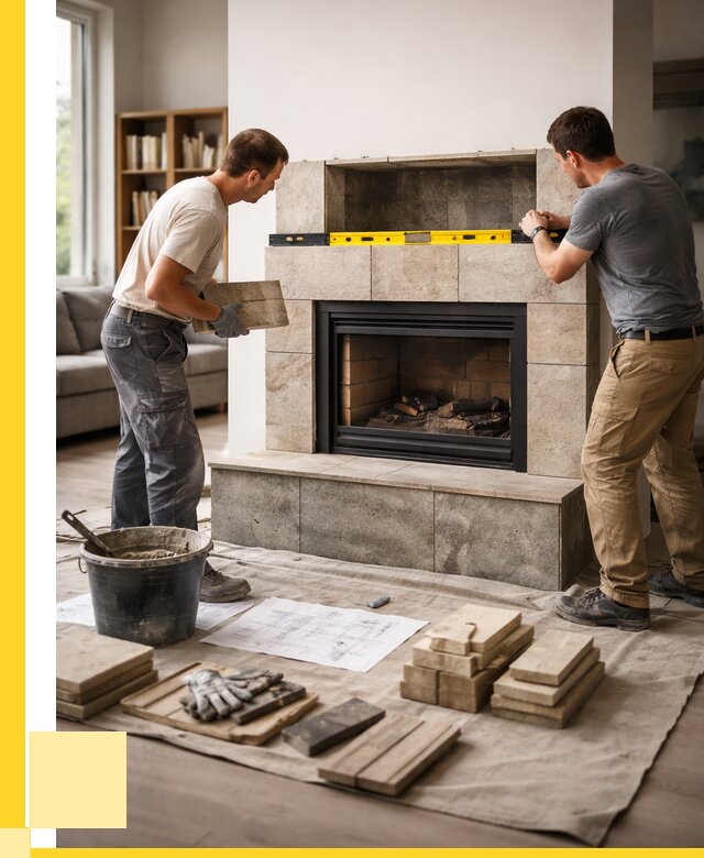 Монтаж каминов и установка в Рязани от 46206 р. | ЭриданРзн