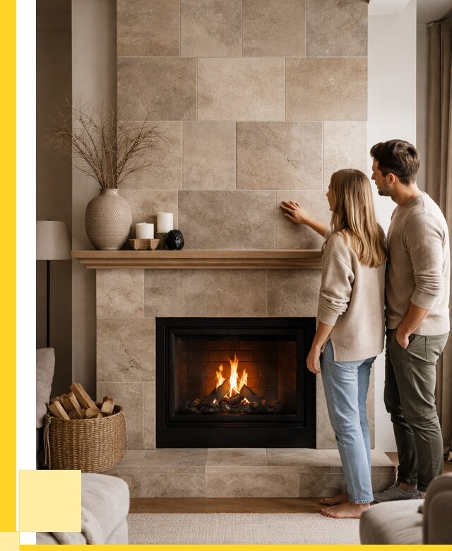 Облицовка каминов керамогранитом в Рязани от 4621 р. | ЭриданРзн