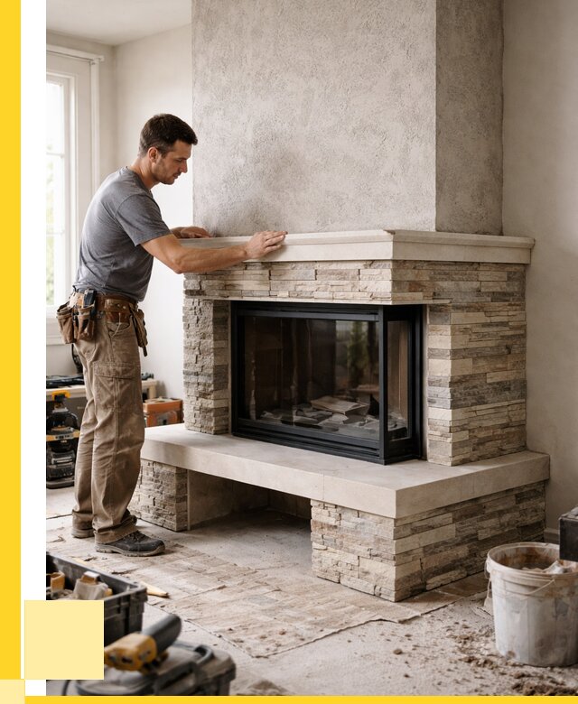 Изготовление каминов под ключ в Рязани от 154020 р. | ЭриданРзн