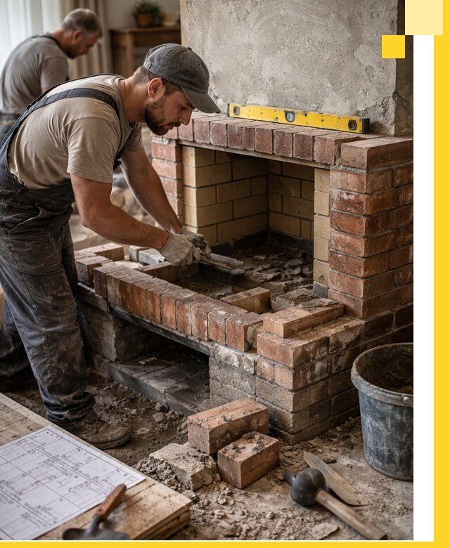 Изготовление и установка каминопечей под ключ в Рязани