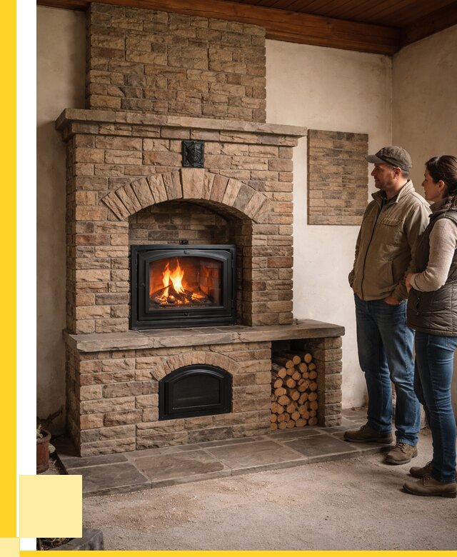 Кирпичная печь под ключ в Рязани от 154020 р. | ЭриданРзн