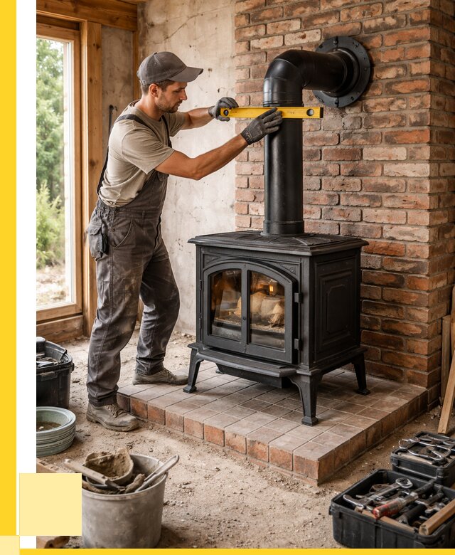 Монтаж печей установка банной печи в Рязани от 15402 р. | ЭриданРзн