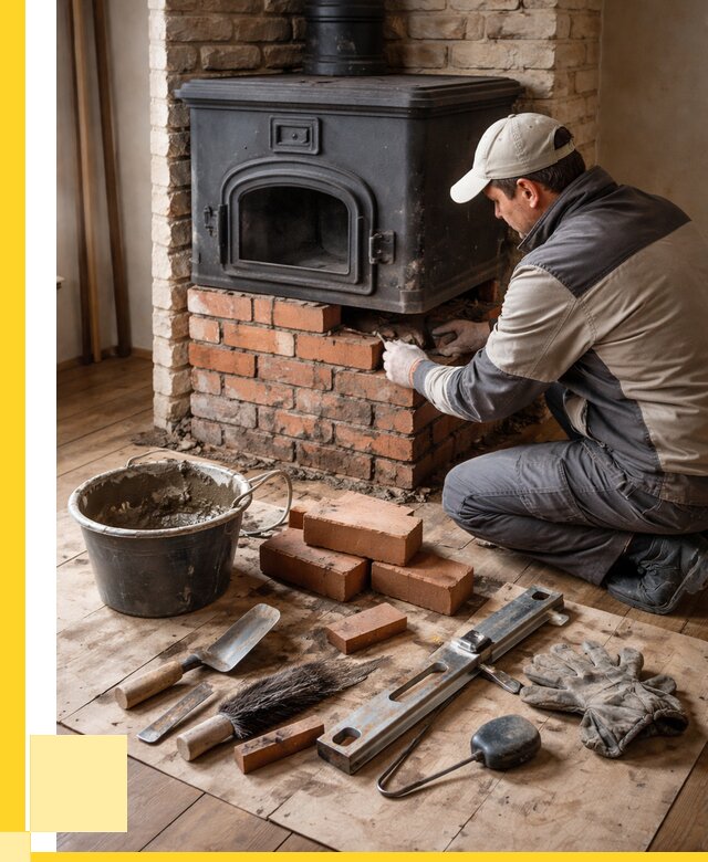 Ремонт печей в Рязани от 12322 р., услуги печника ЭриданРзн