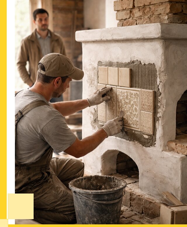 Отделка печей и банных печей в Рязани от 35938 р. | ЭриданРзн