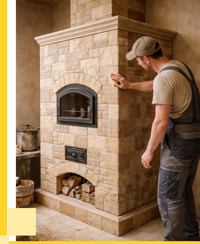 Облицовка печей в Рязани от 4621 р. под ключ | ЭриданРзн