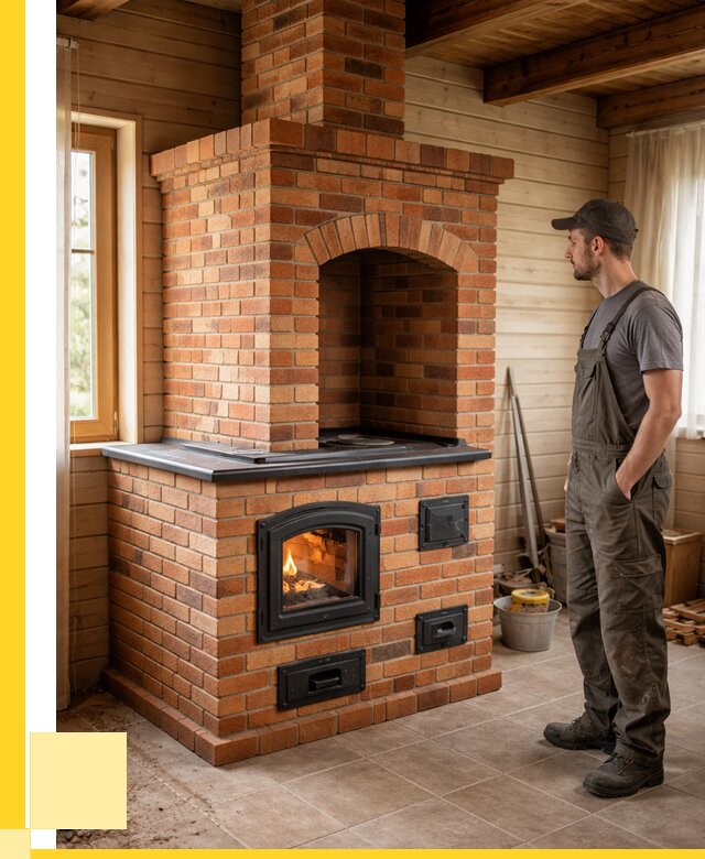 Кирпичные печи в Рязани: купить от 154020 р. | ЭриданРзн