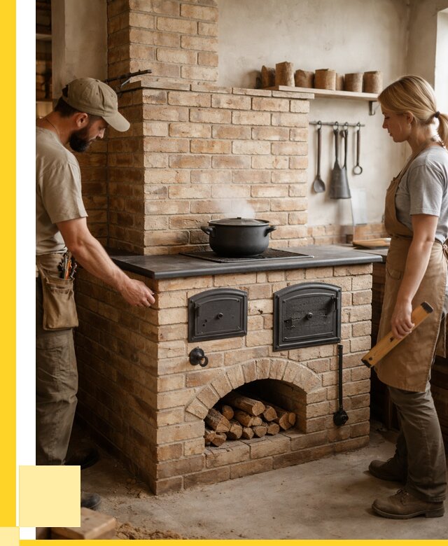 Варочно отопительные печи в Рязани от 92412 р. | ЭриданРзн