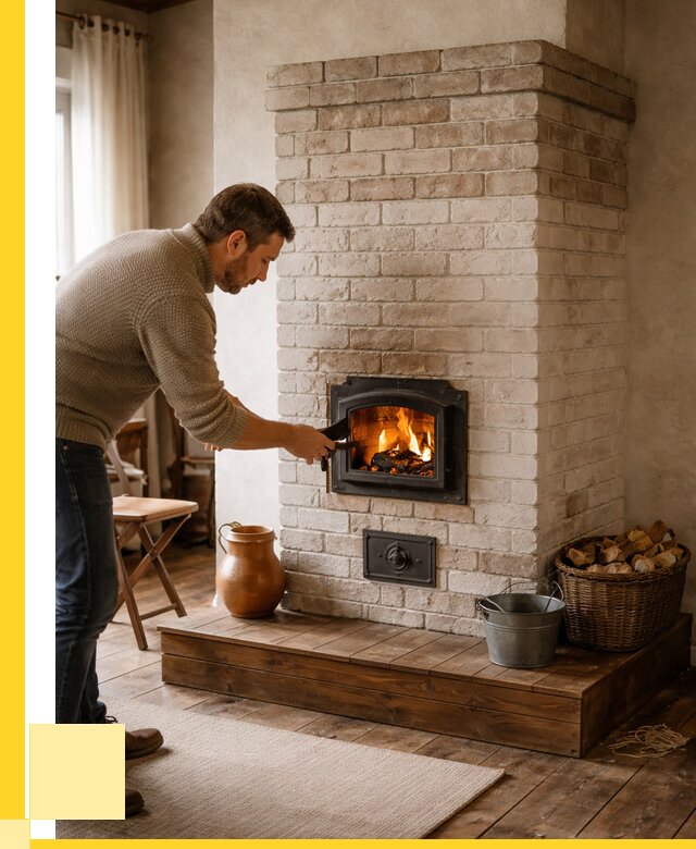 Печь голландка из кирпича в Рязани от 87278 р. | ЭриданРзн