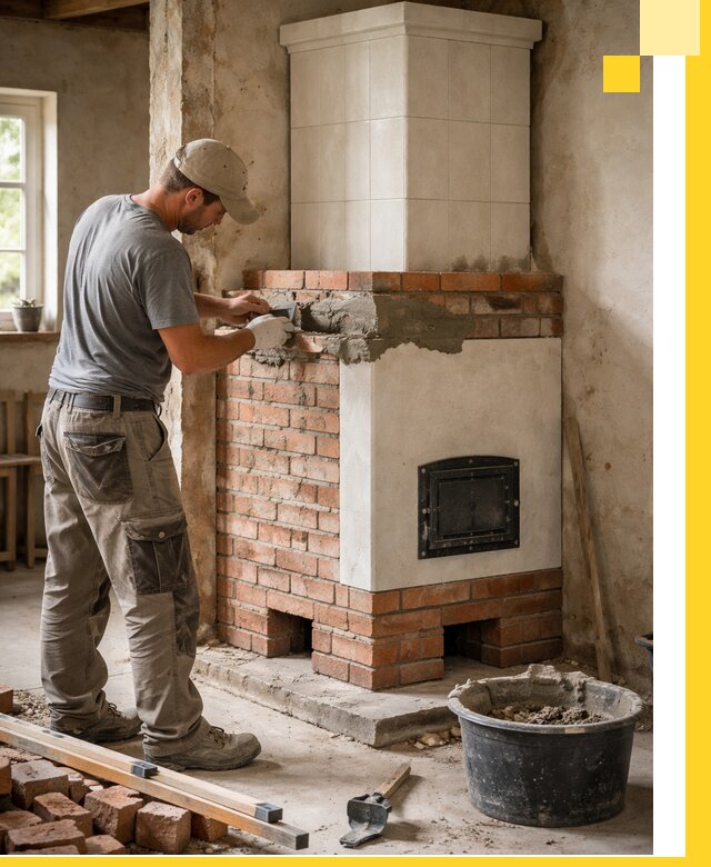 Изготовление и установка печей-голландок под ключ в Рязани