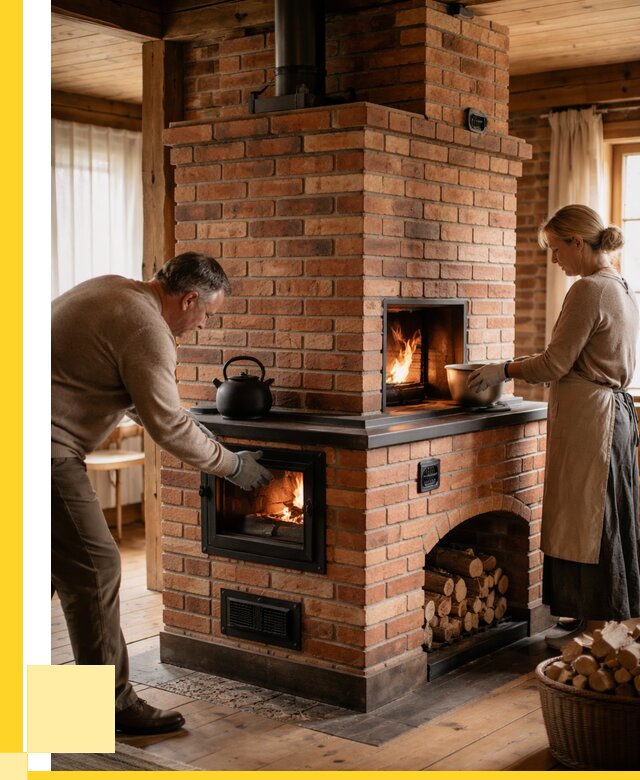 Печи для загородного дома под ключ в Рязани от 82144 р. | ЭриданРзн