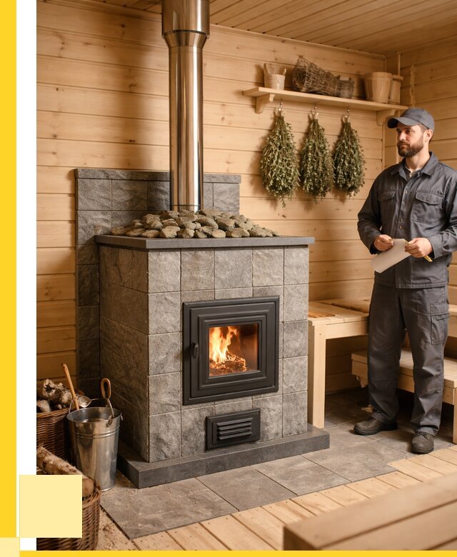 Печи для бани под ключ в Рязани от 123216 р. | ЭриданРзн