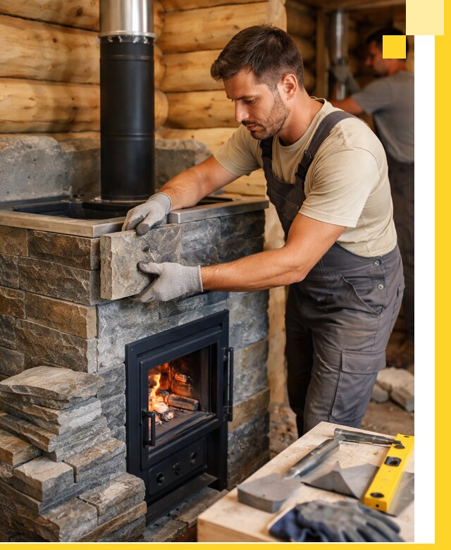 Печи для бани под ключ в Рязани: изготовление и монтаж