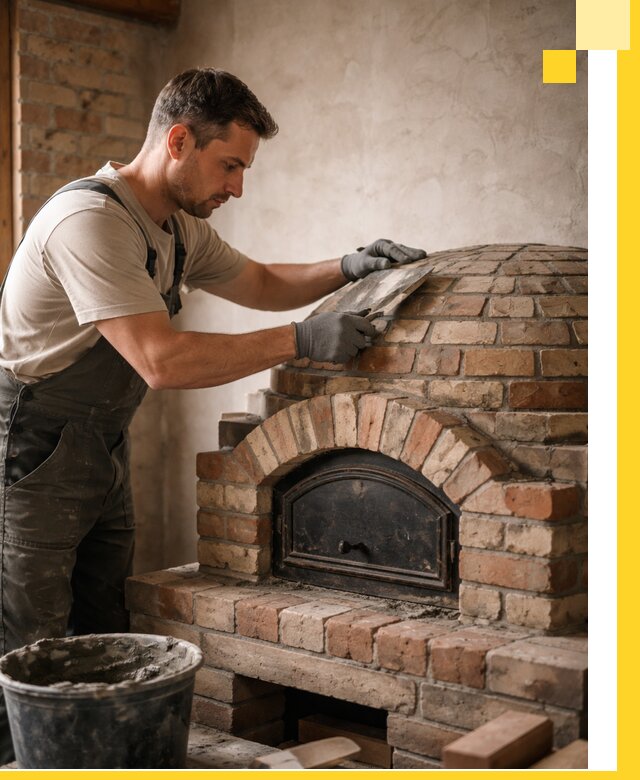 Изготовление и монтаж помпейских печей на заказ в Рязани