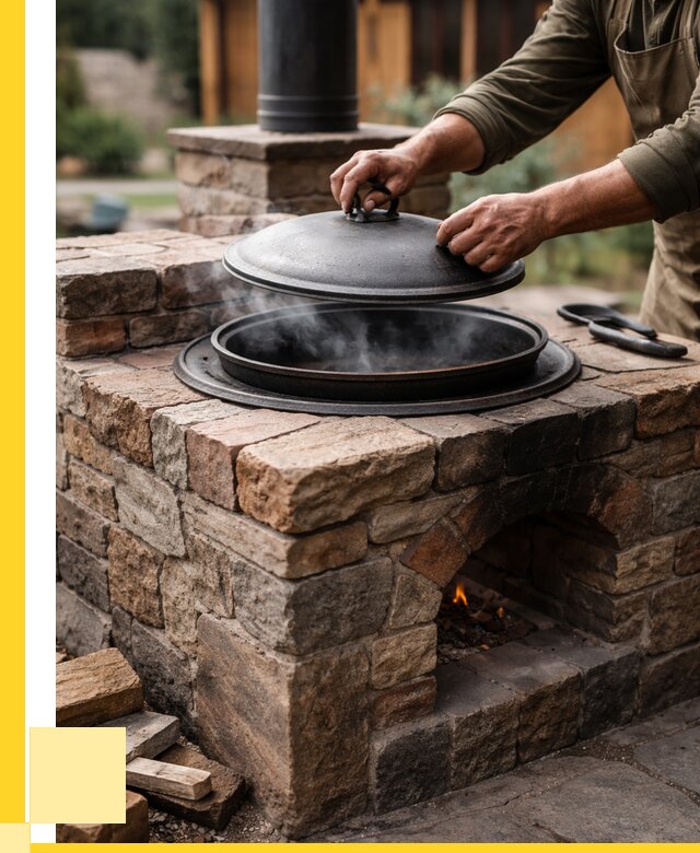 Печи для казана в Рязани по цене от 18482 р. | ЭриданРзн