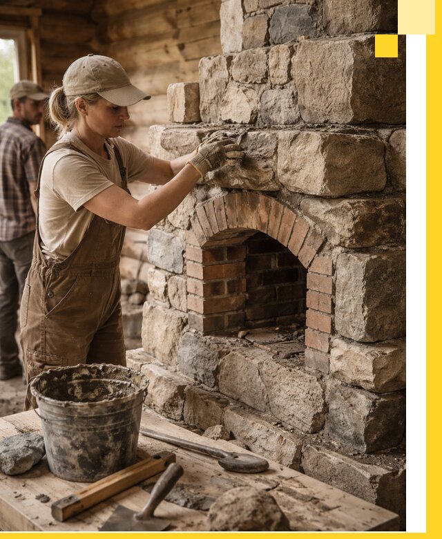 Каменные печи на заказ и монтаж в Рязани, долговечные решения