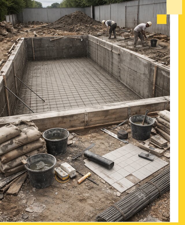 Строительство бассейнов под ключ в Рязани, дизайн и монтаж