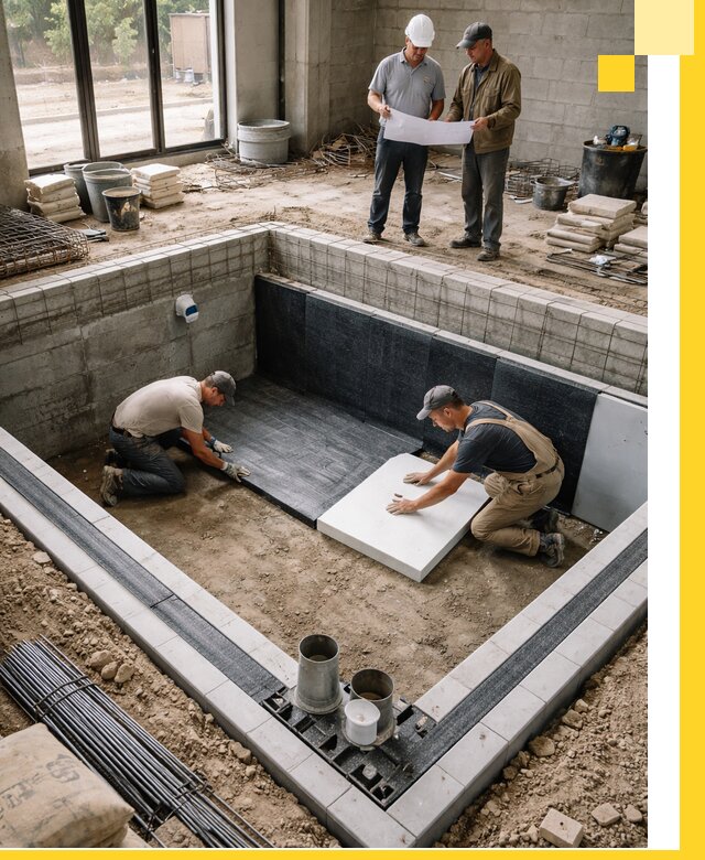 Проекты частных и общественных бассейнов под ключ в Рязани