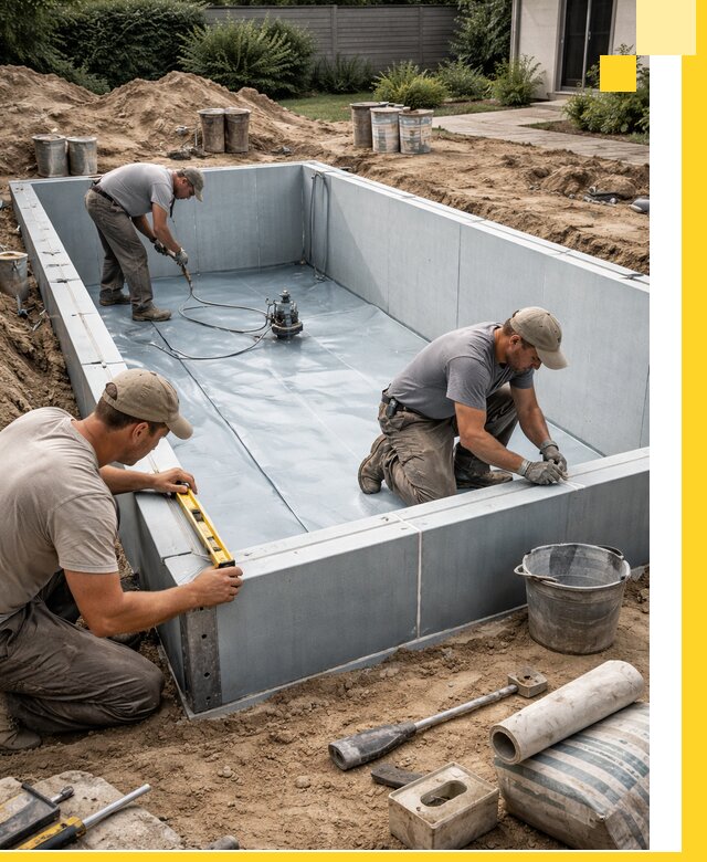 Профессиональный монтаж бассейнов под ключ в Рязани с гарантией