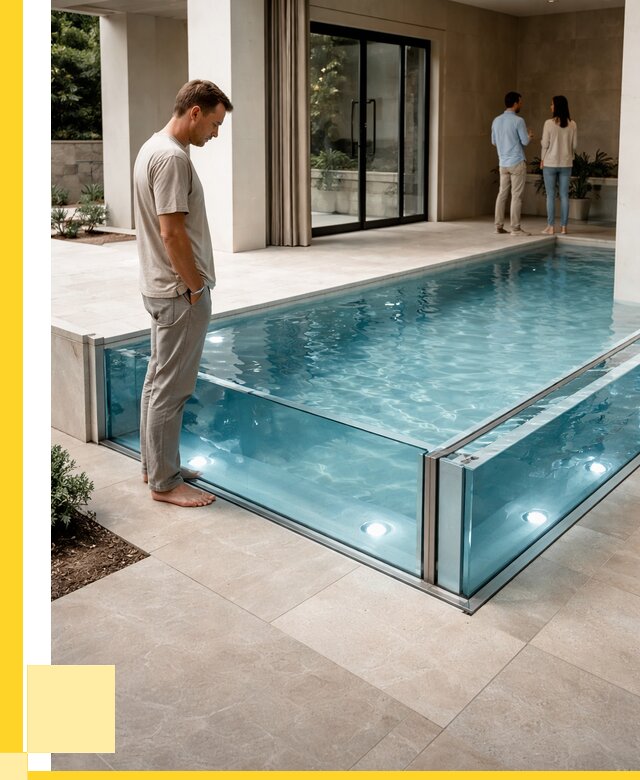 Стеклянные бассейны в Рязани от 1232160 р. | ЭриданРзн — мозаика