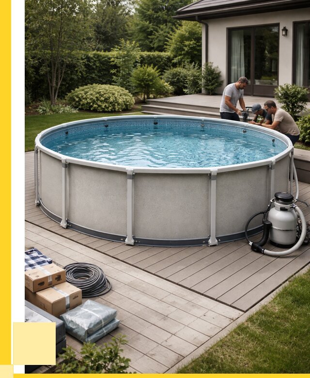 Купить каркасные бассейны в Рязани от 46206 р. | ЭриданРзн