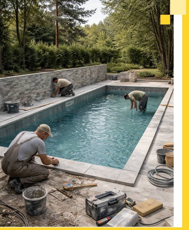 Проектирование и строительство частных бассейнов в Рязани