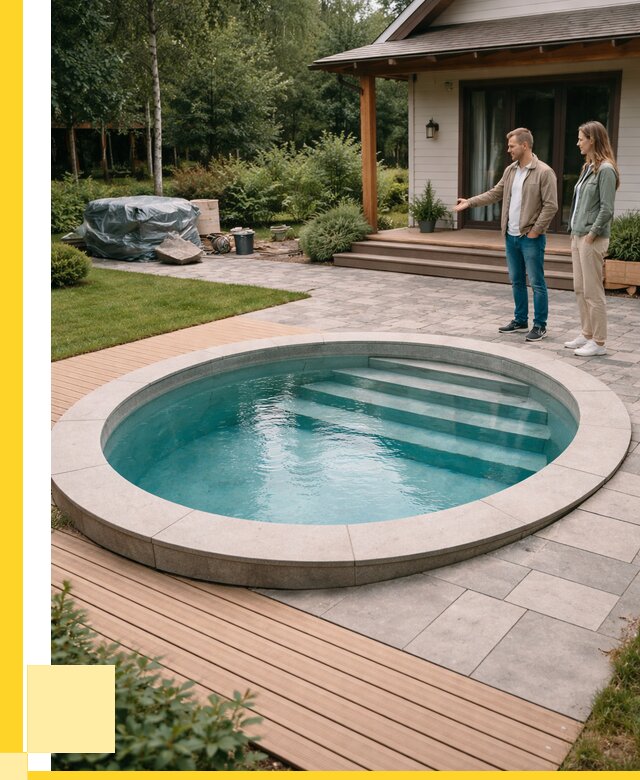 Бассейн на даче под ключ в Рязани от 205360 р., ЭриданРзн