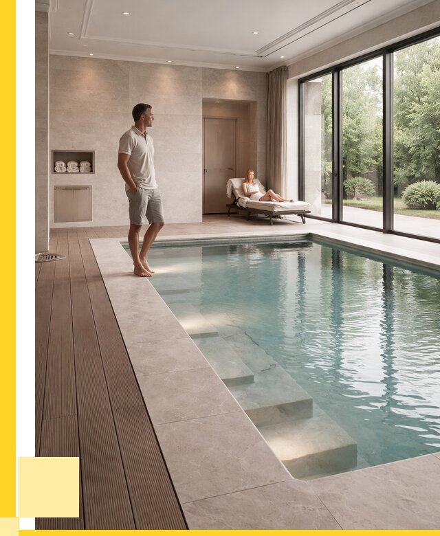 Бассейны в коттедже под ключ в Рязани от 1232160 р. | ЭриданРзн