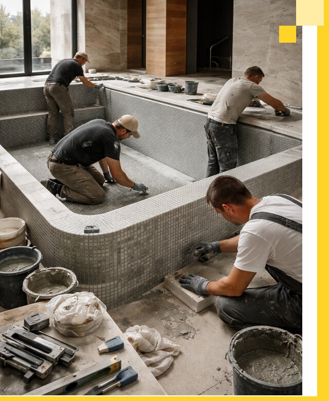 Строительство и установка СПА бассейнов под ключ в Рязани