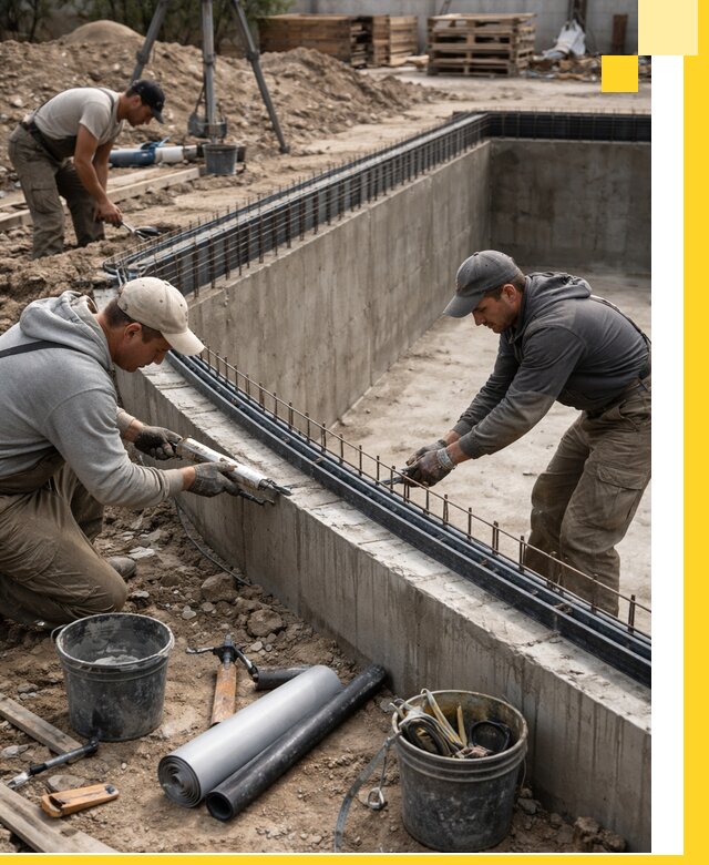 Качественный монтаж чаши бассейна в Рязани под ключ с гарантией