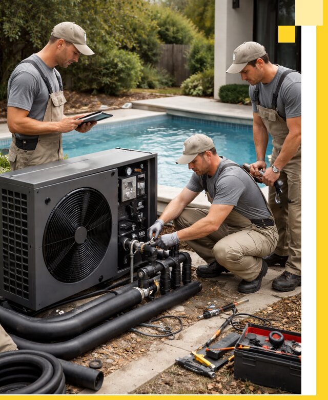 Проектирование и установка тепловых насосов для бассейнов в Рязани