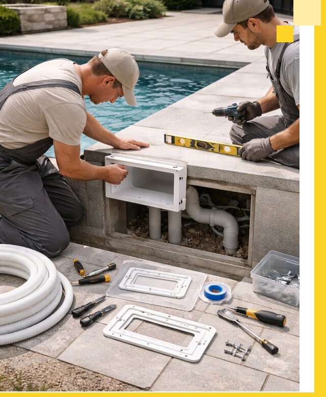 Поставка и установка скиммеров для бассейнов в Рязани