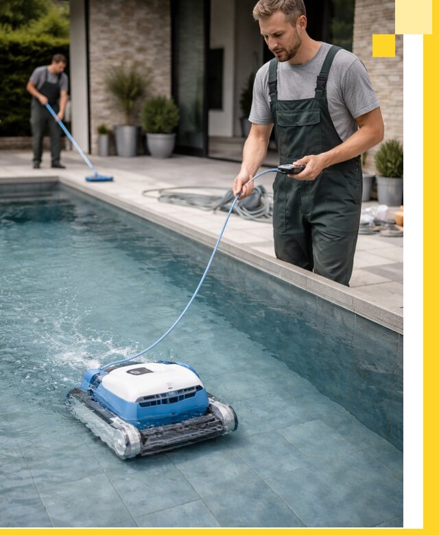 Роботы пылесосы для бассейнов в Рязани, продажа и обслуживание