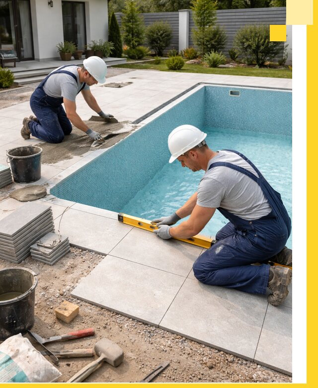 Строительство и монтаж плавательных бассейнов под ключ в Рязани