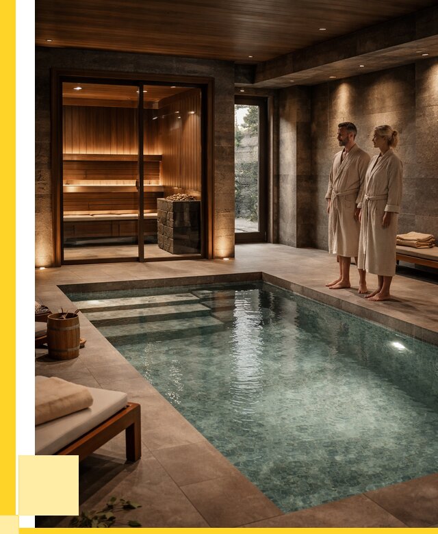 Сауна с большим бассейном в Рязани от 1232160 р. ЭриданРзн