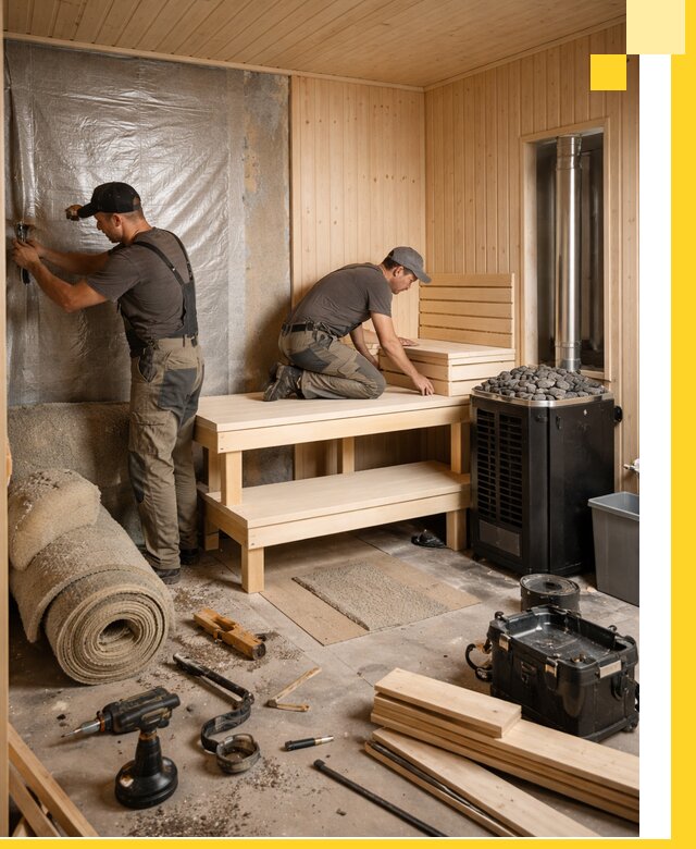 Проекты саун под ключ в Рязани дизайн и строительство