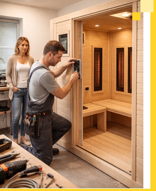 Инфракрасные сауны под ключ в Рязани продажа и установка