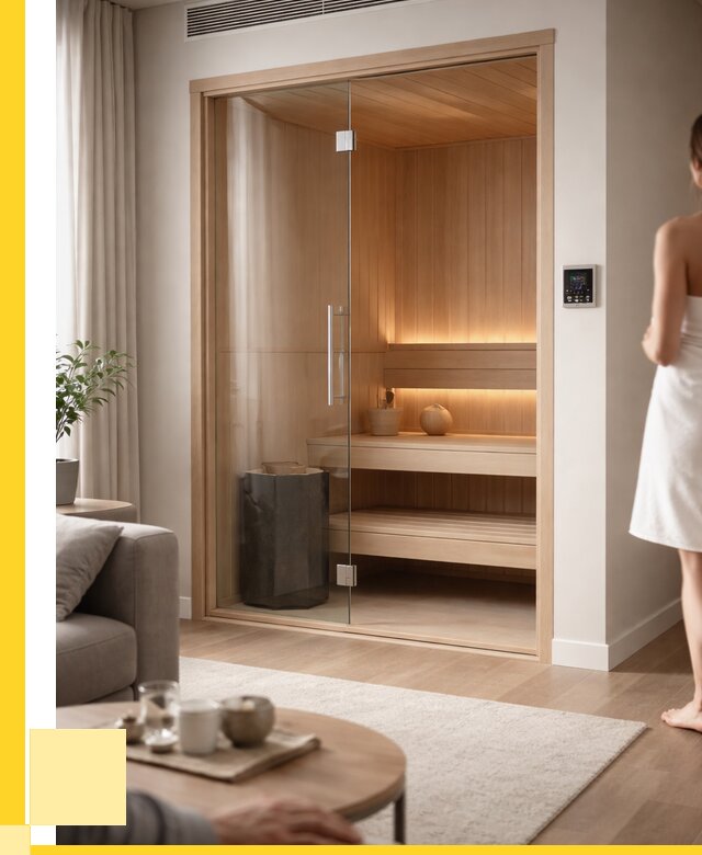 Сауна в квартире под ключ в Рязани от 123216 р. ЭриданРзн