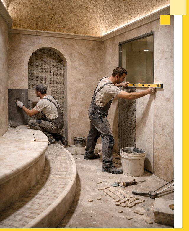 Проектирование и строительство саун с хамамом под ключ в Рязани