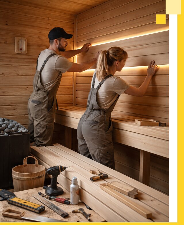 Дизайн саун и бань под ключ с индивидуальным проектом в Рязани