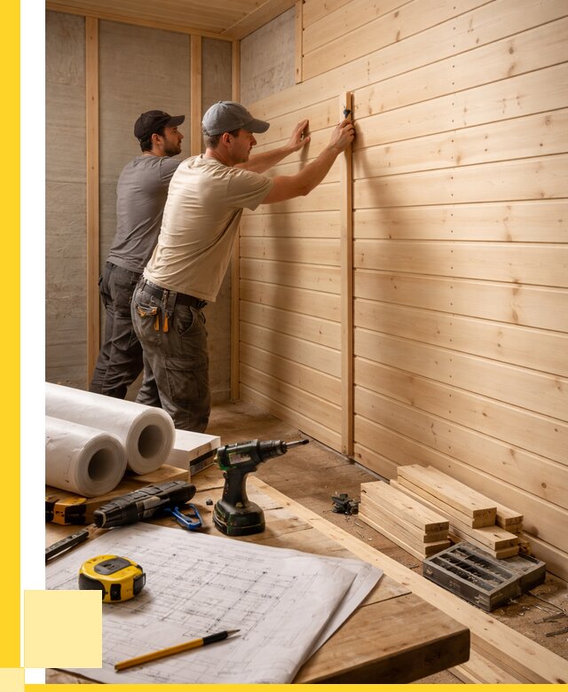 Обшивка бани вагонкой в Рязани от 1232 р., ЭриданРзн